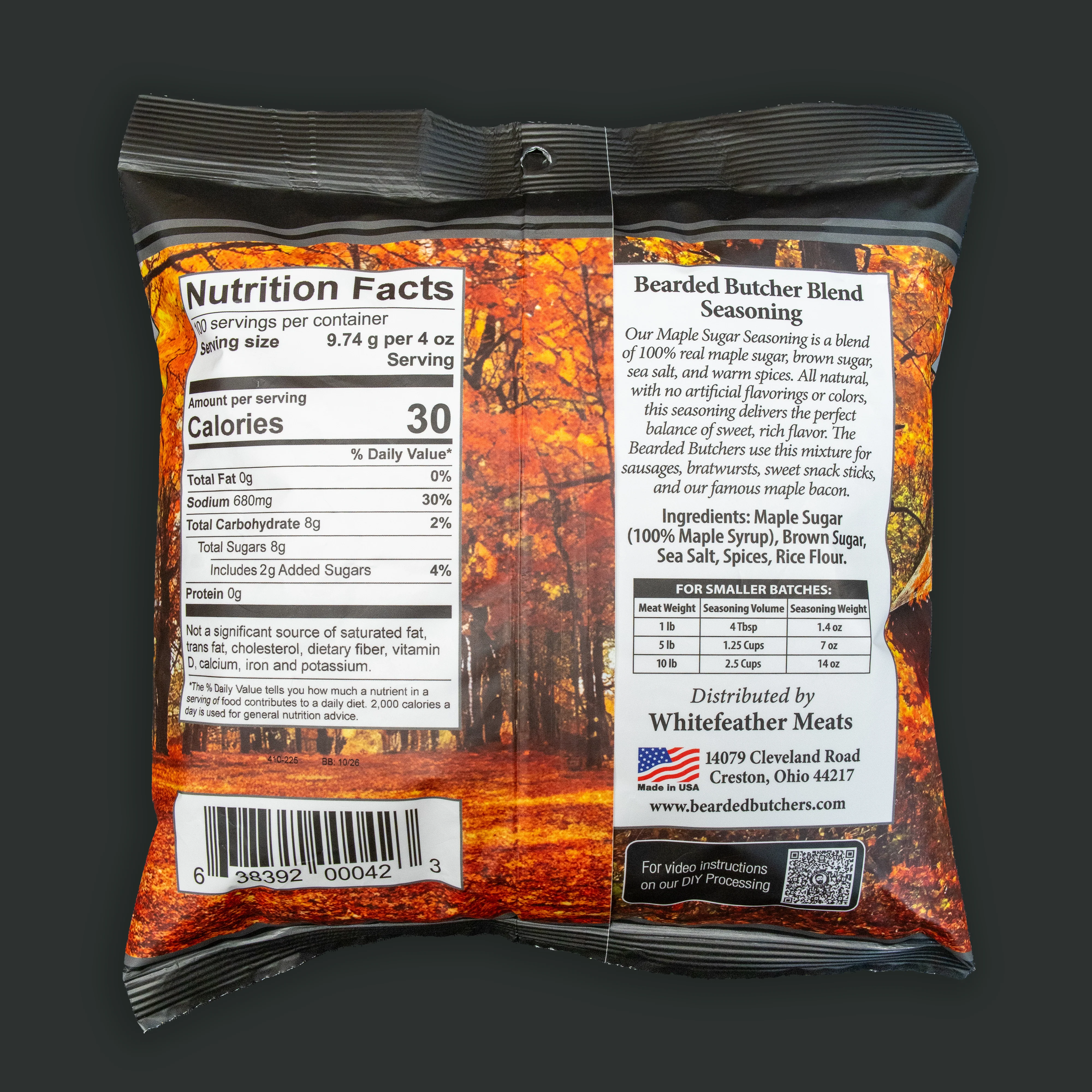 Southern Peach Bratwurst DIY Kit w/ Collagen Casings - Image 11