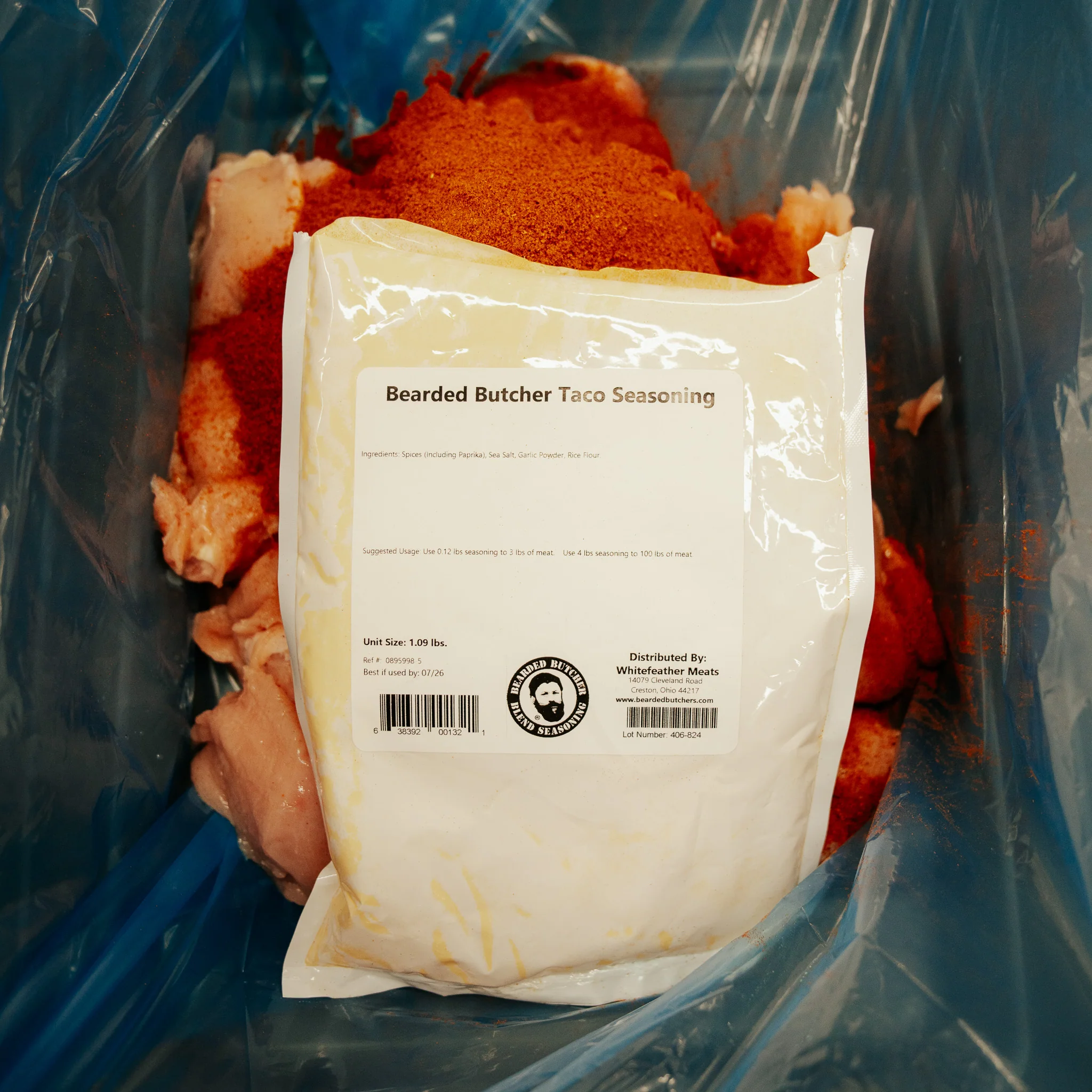 Southwest Taco Bratwurst DIY Kit w/ Natural Hog Casings - Image 4
