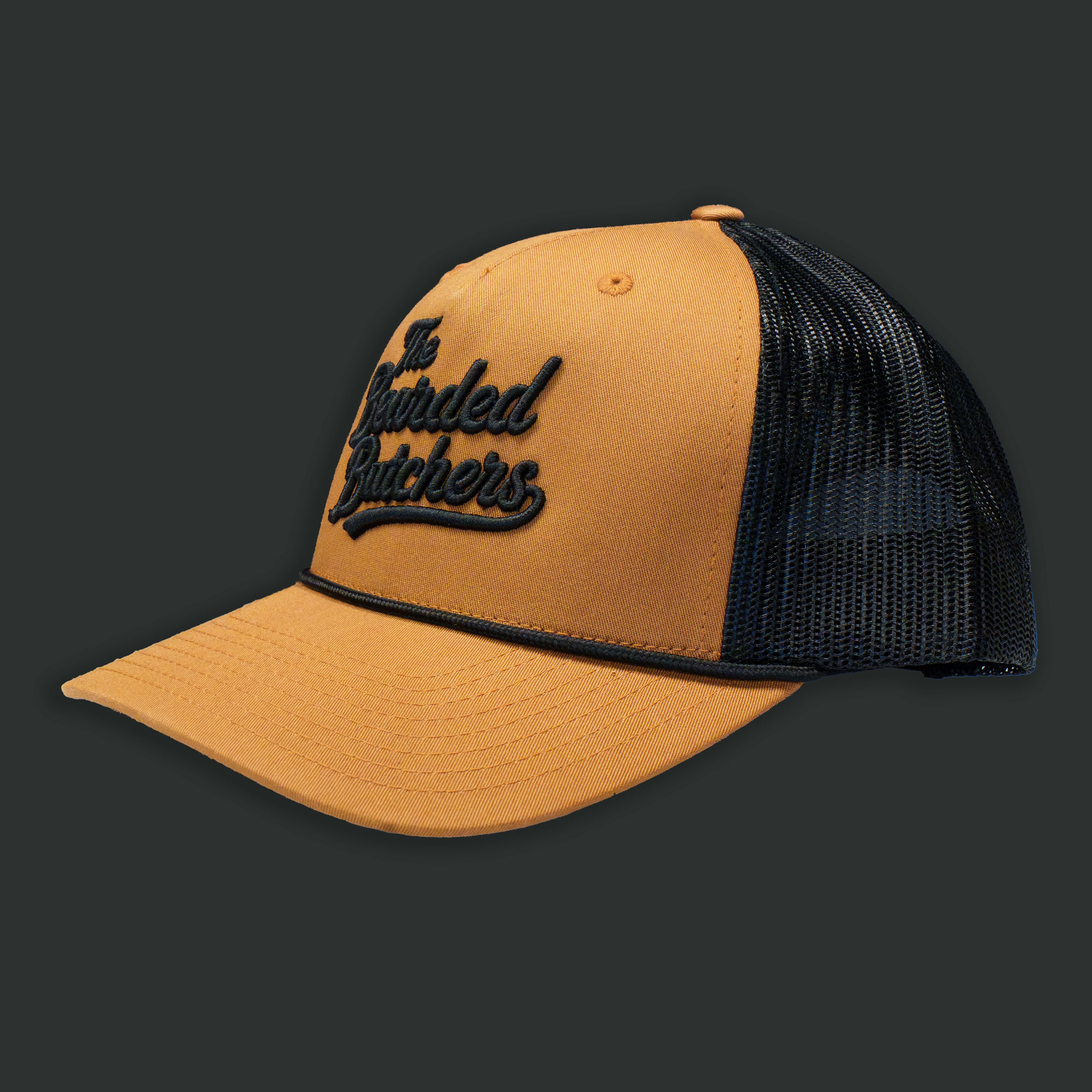 The Bearded Butchers Script Snap-Back Hat - Richardson 112 - Image 8
