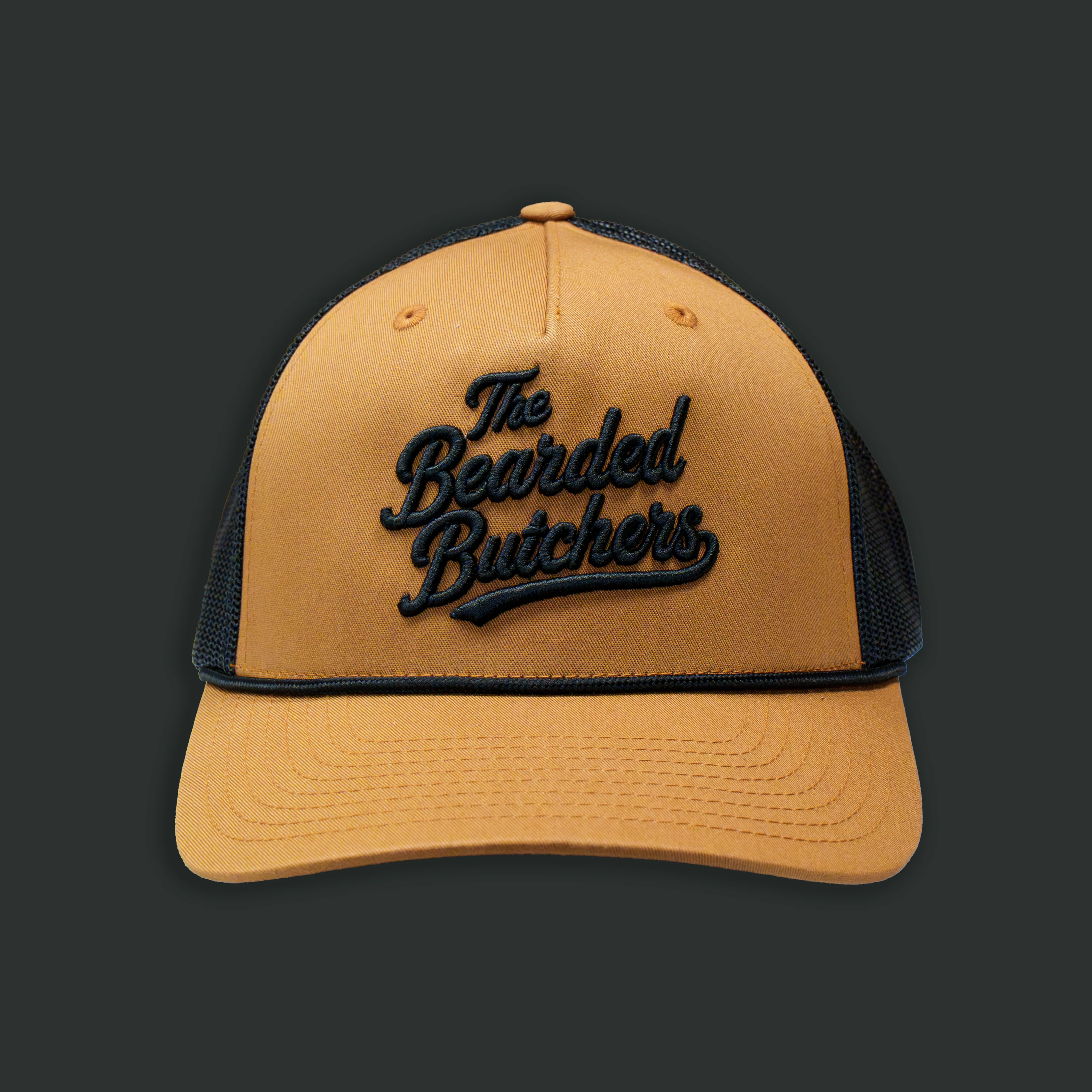 The Bearded Butchers Script Snap-Back Hat - Richardson 112 - Image 9