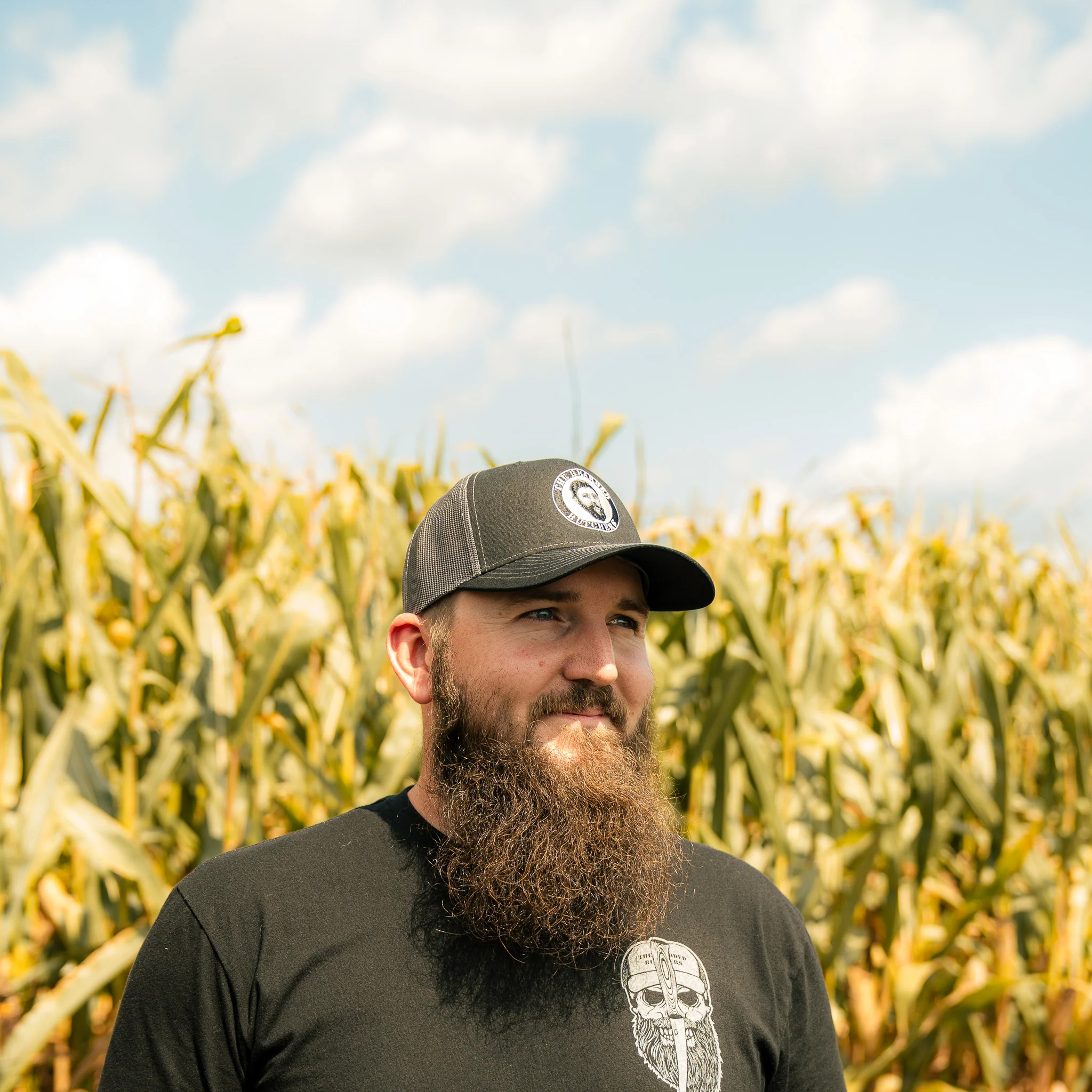 The Bearded Butchers Snap-Back Trucker Hat - Richardson 112 - Image 3