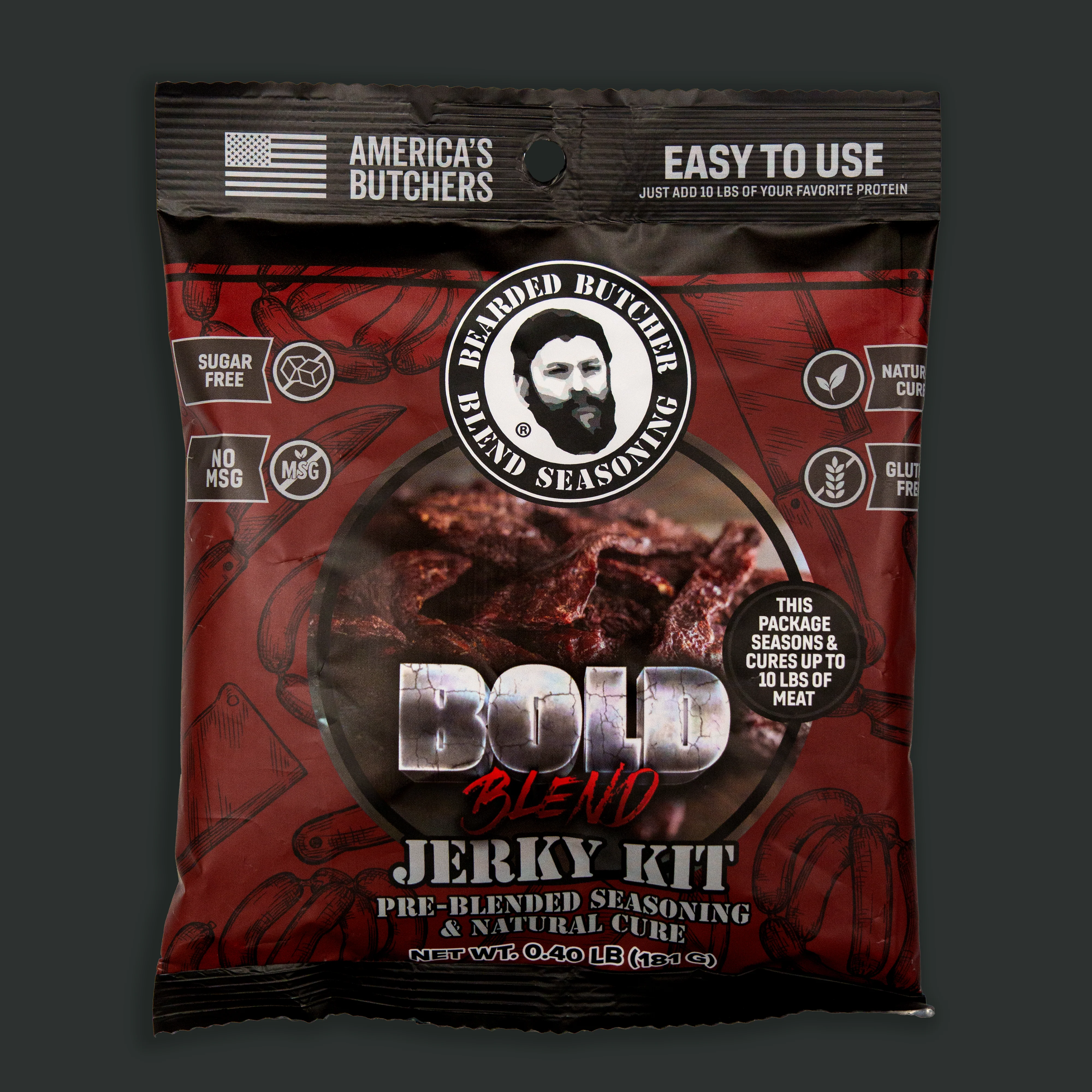 Variety 3 Pack of Jerky Seasoning & Natural Cure - Image 3
